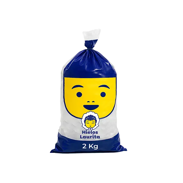 Bolsa de Hielo 2kg Rolitos