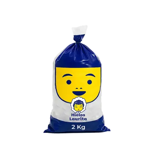 Bolsa de Hielo 2kg Rolitos